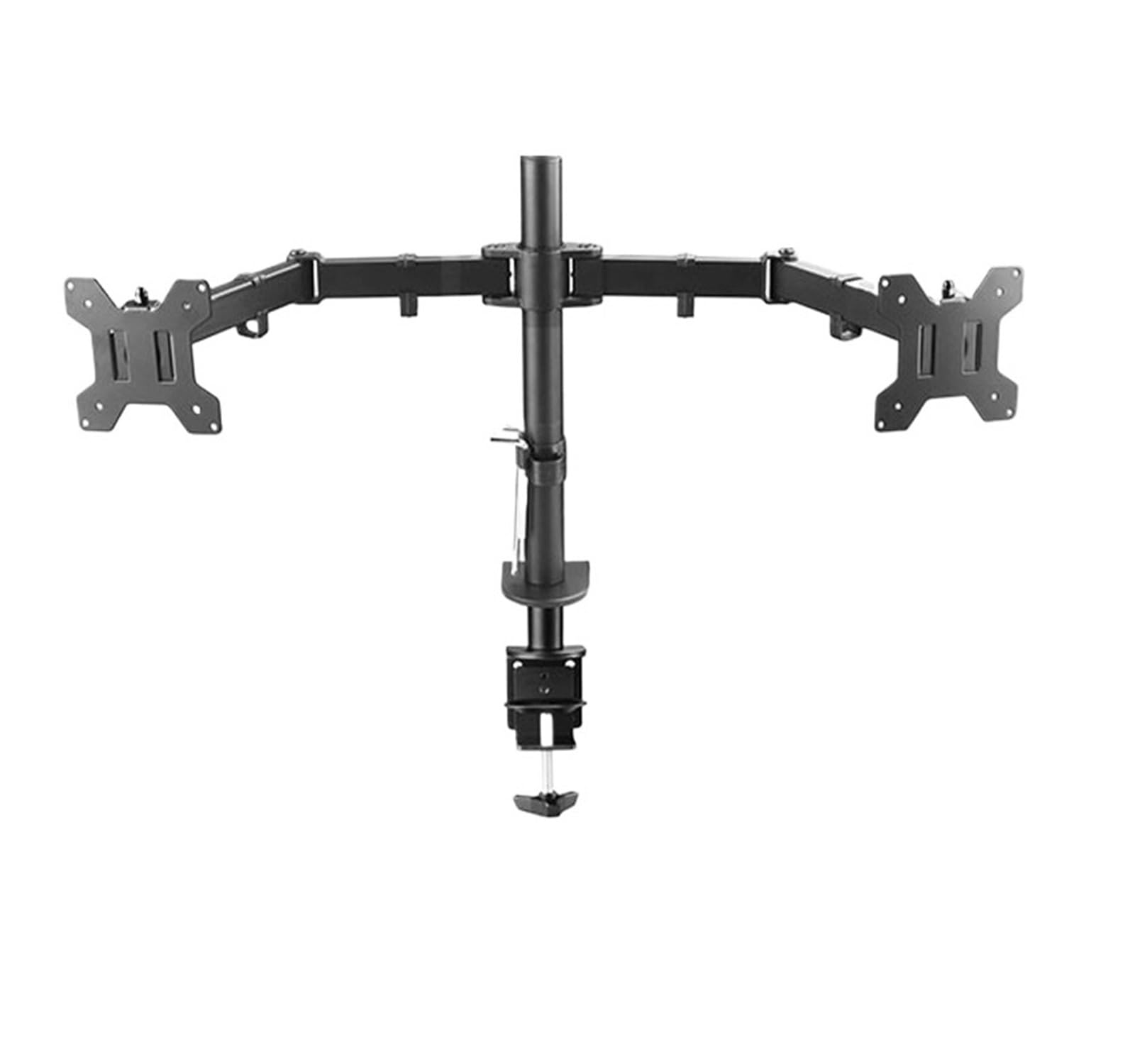 Double support for moniteur DL-MS02 acier dynamique 10-27 pouces bras de montage de bureau