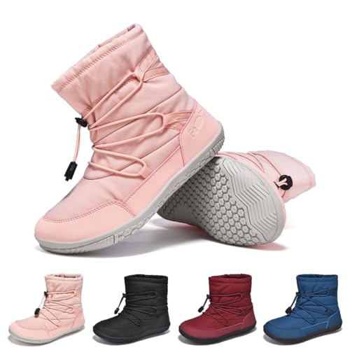 {Descansos Nieve Niña N. 38 Descansos Nieve Wizshoe Barefoot Niños Invierno Botas de Nieve Niña Zapatillas Descalzos Zapatos Minimalistas Barefoot Shoes para Exterior...