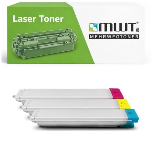 Toner CLT-809 compatible Samsung MultiXpress C9201 C9251 C9301 - Lot de 3 cartouches haute capacité