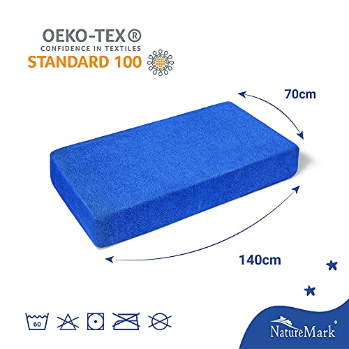 NatureMark FROTTEE - Set di 2 lenzuola con angoli