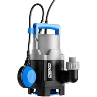 Amazon | DEKO 水中ポンプ 400W 底部入水式 汚水 清水用ポンプ 吐出量