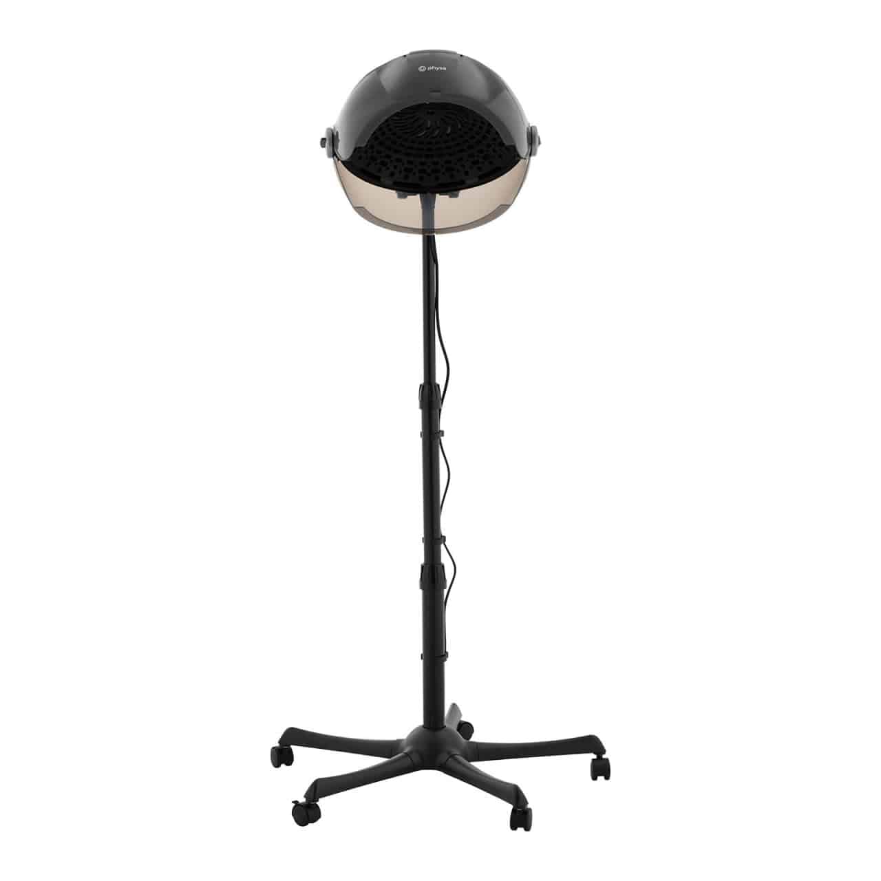 physa PHY-1650HD-04 BLACK Casco per capelli con stativo 1.650 W Nero - 66 °C