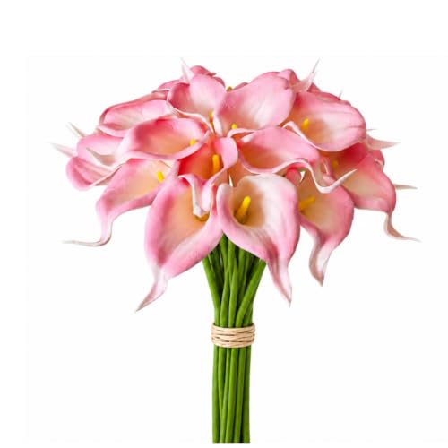 Mandy's 20pcs Pink Calla Lily Artificial Flowers