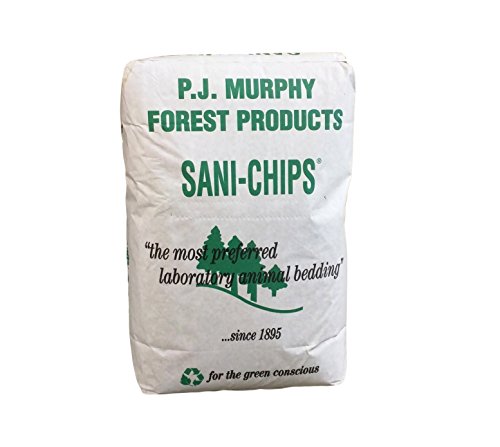 P.J. Murphy Sani-Chips, Snake Bedding, Reptile Bedding, Forest Floor Substrate, Aspen Mulch, 22.9 lbs