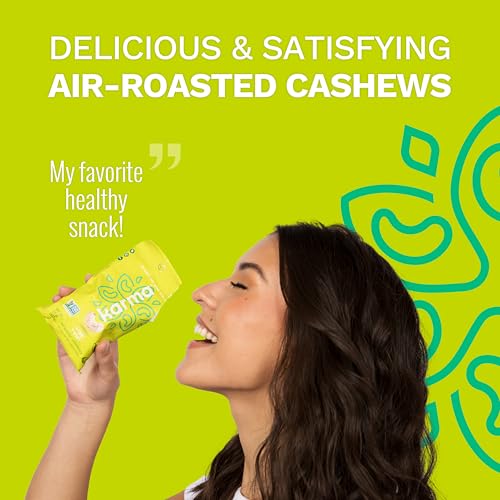 Image of Lime Twist Cashews with Skin by Karma Nuts, Whole, Roasted, Vegan, Gluten Free, Low Net Carb, Natural, No Sugar Added, Keto Friendly, Everyday Nut Snack, 1.5 Ounce (12 Snack Packs)