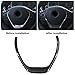 Car Steering Wheel Decoration Frame Auto Interior Decoration Cover Trim with Carbon Fiber Fitment for (3 4 Series F30 F32