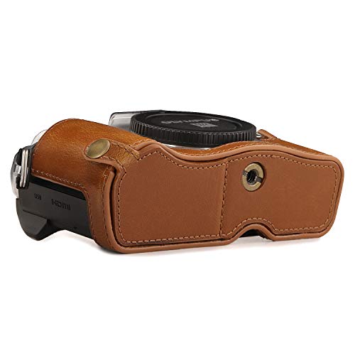 Mega Gear Olympus Om-D E-M10 Mark Ii Pu Leather Camera Case, Light Brown (Mg971) #TOP1