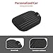 Linskip Fuel Tank Cap Cover Compatible with 2021 2022 2023 2024 Ford F150 Accessories, Gas Door Cover for F-150 Exterior Accessories(Flag, Black)