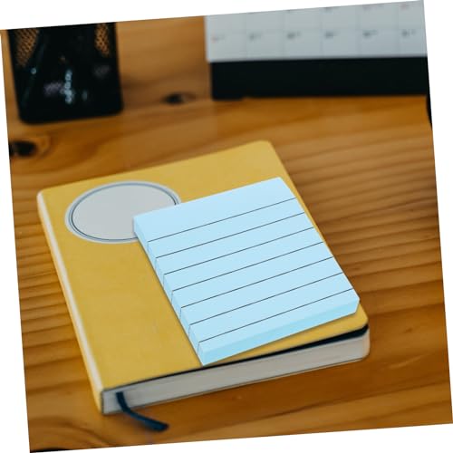 Notes adhésifs colorés avec lignes pour planification et organisation des bureaux
