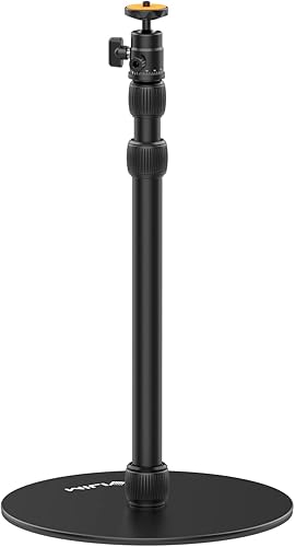 jusmo LS09 - Soporte de piso para proyector de aluminio para nebulosa, XGIMI, otros proyectores de video, soporte para cámara Mevo, ajustable de