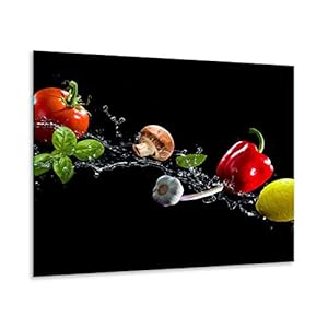 QTA | fornuisafdekplaat 60 x 52 cm keramische afdekking 1-delig universeel elekrofornuis inductie voor kookplaten…