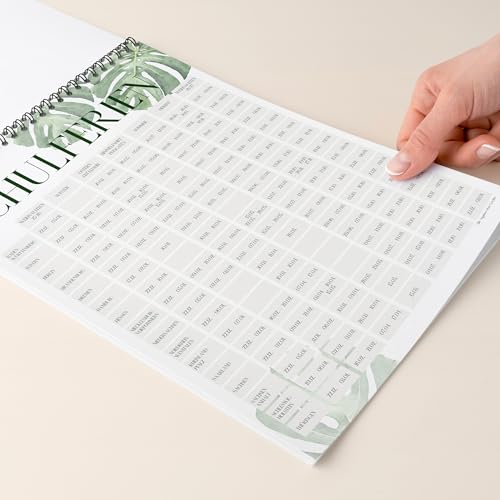 Kalender 2026 Wandkalender (Monatskalender im A4 Hochformat) - Monatskalender 2026 für das ganze Jahr von Januar bis Dezember mit Ferienübersicht - Ideal als Paarkalender oder Familienplaner