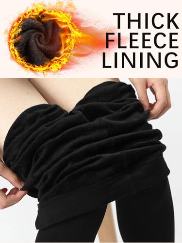 Plus Size Fleece Lined Tights for Women Opaque Warm Thermal Stockings Thick Pantyhose Winter4