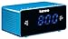 Produktbild Lenco CR-520 Stereo Uhrenradio mit 2 Weckzeiten, 1,2 Zoll LED Display, dimmbar, Sleep-Timer, Schlummerfunktion, USB-Lader, blau