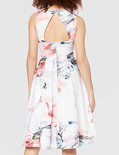 Little Mistress Pleated Vestido, Multicolor, 40 para Mujer