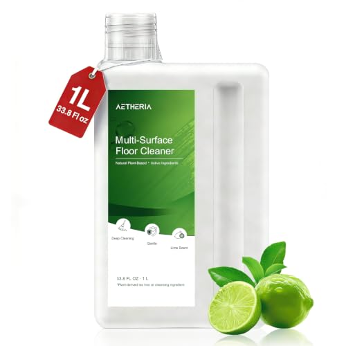 33.8 Fl oz Multi-Surface Floor Cleaning Solution for Dreame All Wet Dry Vacuum and Robot Mop Cleaners Compatible with K Series/G Series/H Series/L Series/X Series/D Series Low-Foam Deep Cleaning