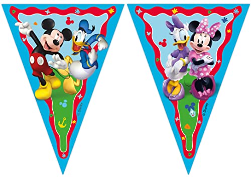 Folat 93826P Ligne de drapeau FSC Mickey Mouse - 2,3 mètres