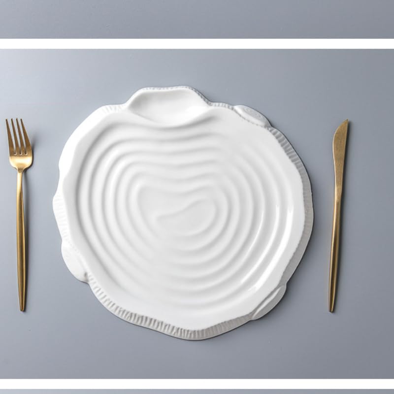 Piatti Cena Caratteristiche del ristorante Piatto da portata in rilievo Piatto occidentale in ceramica Stoviglie for hotel Pasta for uso domestico Piatto grande Stoviglie Piatti Forniture Per Feste