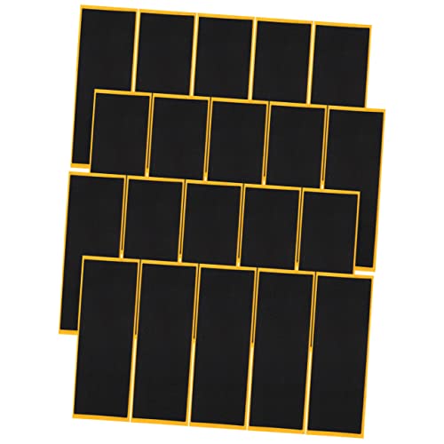 FAVOMOTO Finger Skateboard Grip Tape 20pcs Foam Grip Tape Easy Adhesive Backing