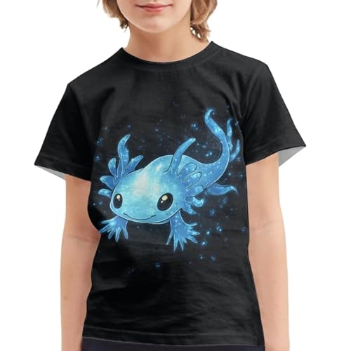 Boys Short Sleeve Shirts with Cool Graphic Lightweight Crewneck T Shirt for Kids School Home Outdoor3