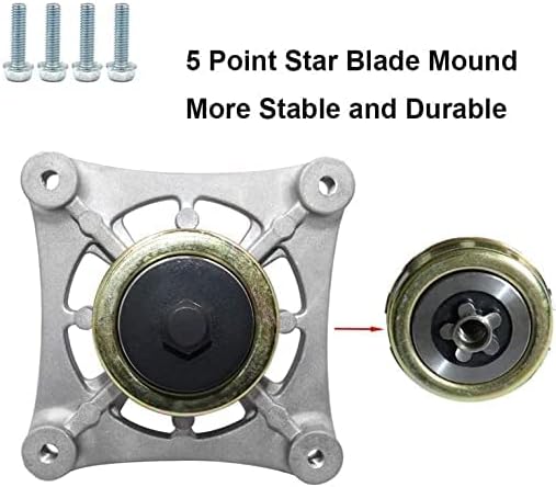 Miniatura 3 de ZSKL  Compatible con Husqvarna OEM reemplazo husillo conjunto Ariens21546238, 21546299, 587819701 Compatible con modelos AYP 42, 46, 48 y 54