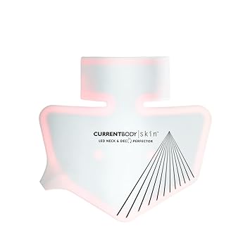 CurrentBody Skin LED Neck & Decolletage Mask Series 1 | Red Light Therapy Mask for Anti-Aging of the Neck and Chest
