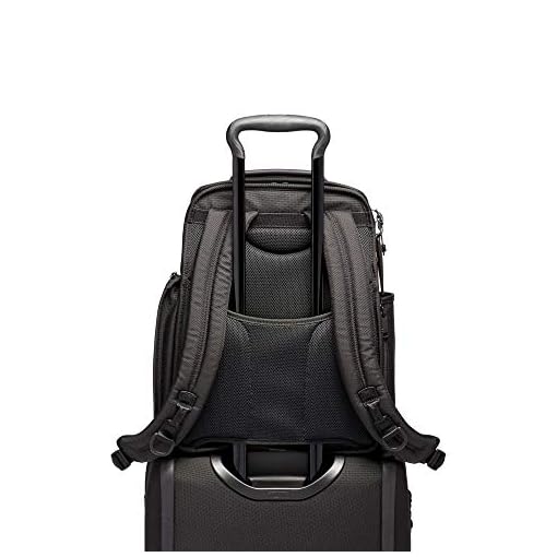 TUMI - Alpha 3 Compact Laptop Brief Pack - 15 Inch Computer Backpack for Men and Women - Black - Image 6