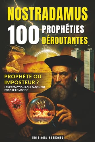 Nostradamus : 100 Prophéties Déroutantes: Oracles, Quatrains et Centuries Célèbres Expliqués | Un Voyage Fascinant au Cœur des Grandes Prédictions et ... les Passionnés d’Histoire et d’Ésotérisme