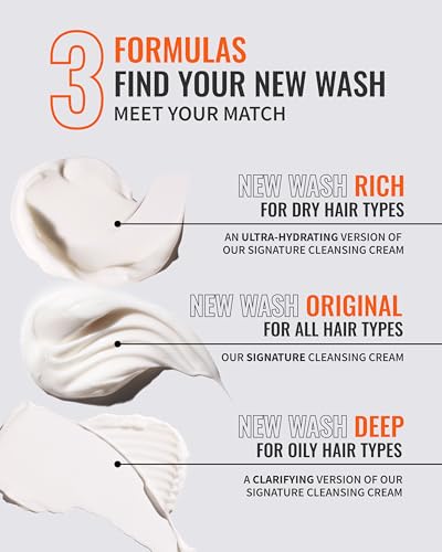 Hairstory-New-Wash-RICH-Extra-Moisturizing-Cleansing-Cream-Scalp-Brush-for-Dry-Hair-Effortless-Detangling-Color-Protectant-Sulfate-Paraben-Free-Shampoo-Conditioner-Alternative-8oz