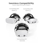 Kawaye for Meta Quest 3S/Quest 2/Quest 3 Head Strap, Double Knobs Adjustable Elite Strap Replacement,VR Headset Strap with Two Large Support Pad,No PC Virtual Reality Controllers - Image 4