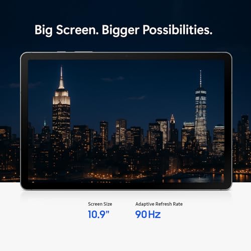 Image of Samsung Galaxy Tab S10 Lite Wi-Fi 128GB (Gray) US Version with 128GB SD Card | 10.9″ Large Display, S Pen Included, Long Battery Life, Smooth Multi-Tasking - Ideal for Work, Study & Entertainment