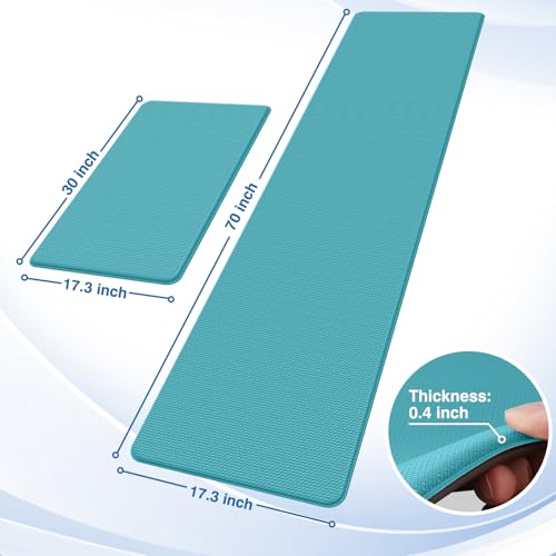 Tapetes de cocina antifatiga StepRite impermeables, confort acolchado para su suelo 3