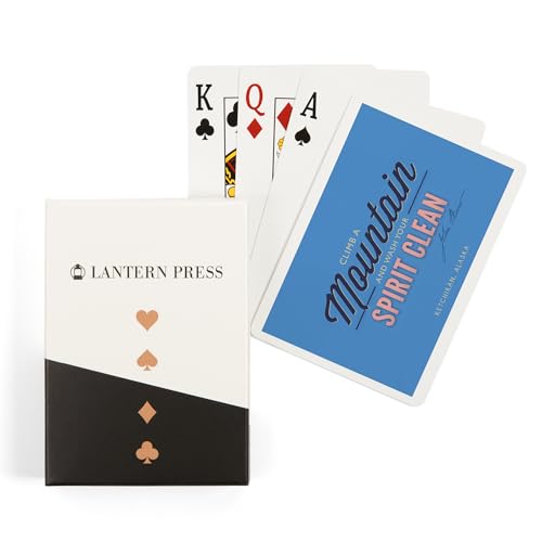 Naipes de póker Lantern Press Ketchikan Alaska 52 cartas