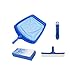 Produktbild 4 Packs Swimming Pool Cleaning Set Pool Clean Brush, Clean Net, Basic Thermometer 10ml and Water Quality Test Box