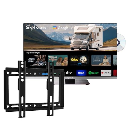 TV de Camping 12V SYLVOX 24 Full HD 1080P avec Lecteur DVD Intégré