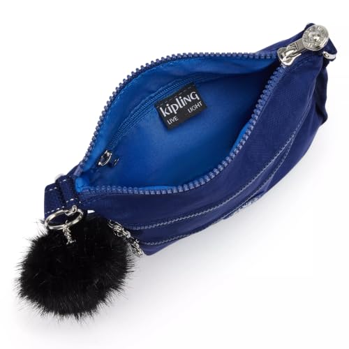 Image of Kipling Women's Abanu Medium Crossbody Bag, Lightweight, Adjustable Nylon Waist Pack with Multi-Compartment Zip Pockets