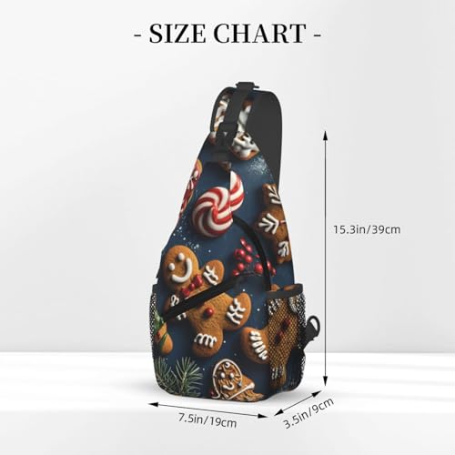 Bolso Cruzado Unisex Ligero para Senderismo 15.3in miniatura 3