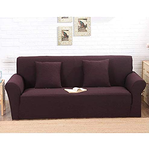 Housse de canapé d'angle stretch jacquard tricoté F 235-300cm