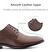 Hitmars Zapatos Hombre Vestir Oxford Derby Boda Traje Brogue Cuero Formales Zapatos de Cordones Comodos 4-Marrón EU 44 Imagen de Hitmars Zapatos Hombre Vestir Oxford Derby Boda Traje Brogue Cuero Formales Zapatos de Cordones Comodos 4-Marrón EU 44