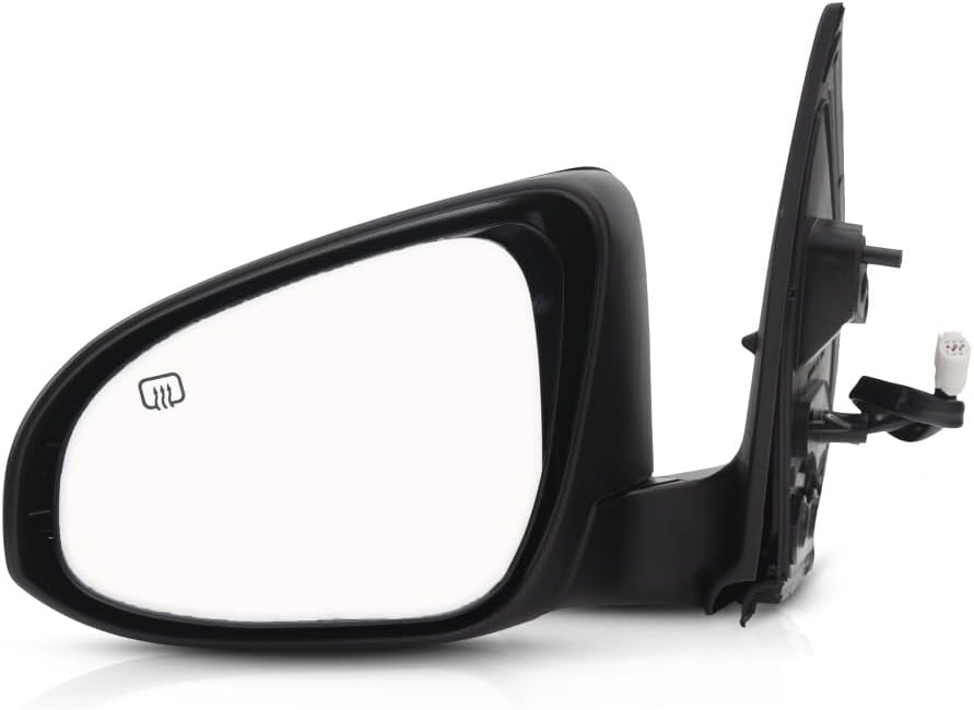 For Toyota Corolla Mirror 2014-2019 Driver Side Manual Folding | Power | Heated | Paintable TO1320294 | 8794002F31C0