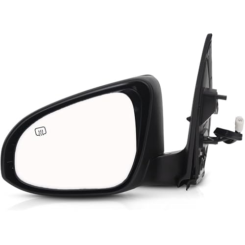 For Toyota Corolla Mirror 2014-2019 Driver Side Manual Folding | Power | Heated | Paintable TO1320294 | 8791002F91C0