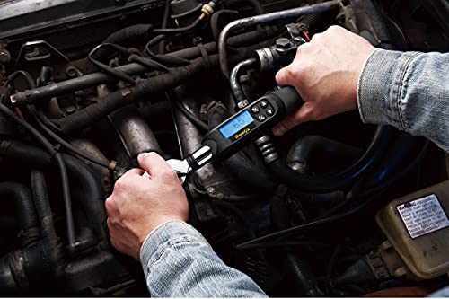 Durofix Rm601-3 3/8” (3.7 To 37 Ft-Lbs.) Digital Torque Wrench Kit With Sockets, Buzzer & Led Flash Notification – Iso 6789 Standards With Certificate Of Calibration #TOP1