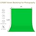 UTEBIT Green Screen Backdrop, 6x9 ft Photography Chroma Key Greenscreen Background Sheet for Background Removal, Thick Polyester Fabric Cloth Sheet for Photoshoot Video, Live Streaming (Backdrop Only)