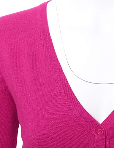 Image of Allsense Women's Long-Sleeve V-Neck Cardigan Sweater | Button Down, Lightweight Soft Knit