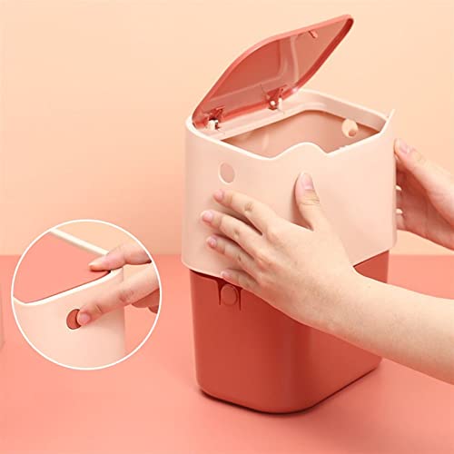 Panier à ordures de bureau mini pour table d'accueil et petits bacs à déchets - 4