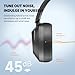 EarFun Air Pro 3 Noise Cancelling Earbuds, Qualcomm® aptX™ Adaptive Sound Wave Pro Active Noise Canceling Headphones LDAC Hi-Res Sound