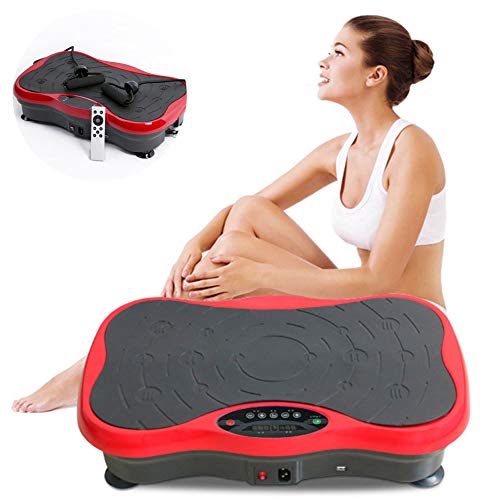 YQZ Fitness Vibration Plattform, Körper Vibration Plattform Massagegerät, Gewichtsverlust Gerät mit Musik Vibration Bluetooth Cover
