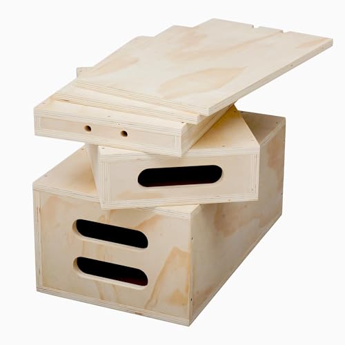 tonchean Appl Boxes Full Set of 5 Standard Appl Boxes for Photography with Magnetic Lid Design Multifunctional Photography Appl Box for Height Adjusting Photo Studio Movie Set and Photography