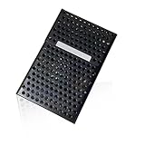 1個入 たばこケース シガレットケース 軽量 パンチング アルミケース シルバー 金属材料 シルバー タバコケース メタルシガレットケースはタバコ 軽量アルミニウムプラスチックシガ​​レットケースを収容できます ブラック