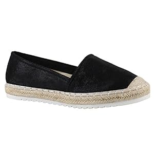 stiefelparadies stiefelparadies Damen Espadrilles Bast Slipper Glitzer Sommer Metallic Flats Pailetten Stoff Plateau Schuhe 142231 Schwarz Arivaca 38 Flandell stiefelparadies stiefelparadies Damen Espadrilles Bast Slipper Glitzer Sommer Metallic Flats Pailetten Stoff Plateau Schuhe 142231 Schwarz Arivaca 38 Flandell